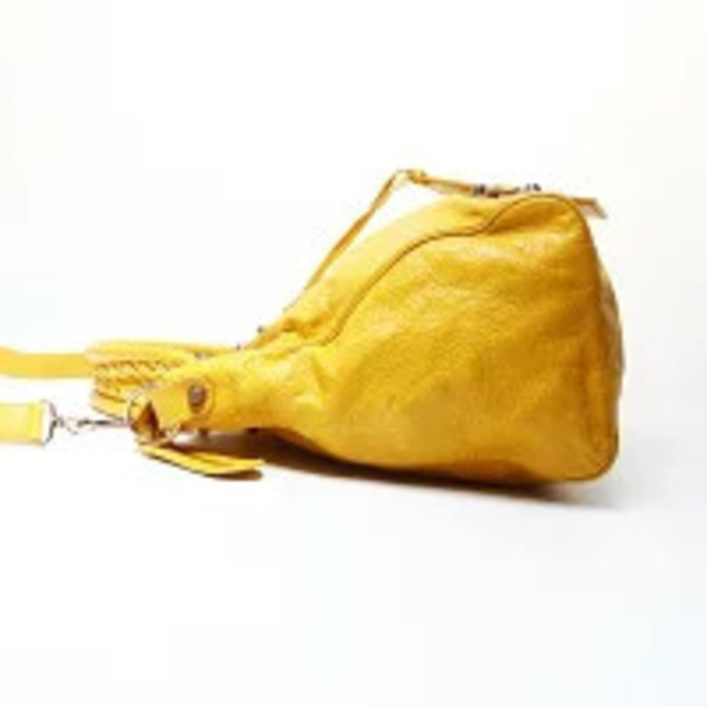 Balenciaga Vero Shoulder Pink Bag Yellow - Picture 4 of 13